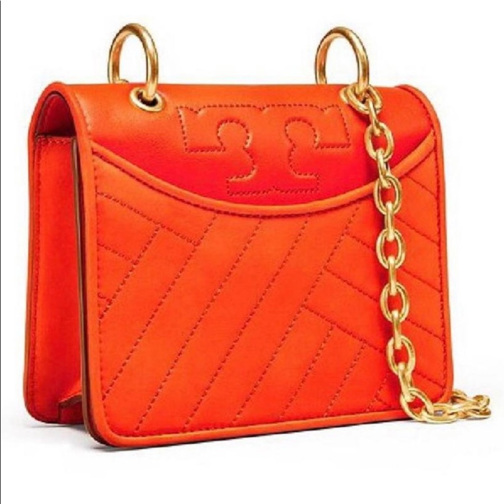 Tory Burch Mini Alexa Bag in Poppy/Orange